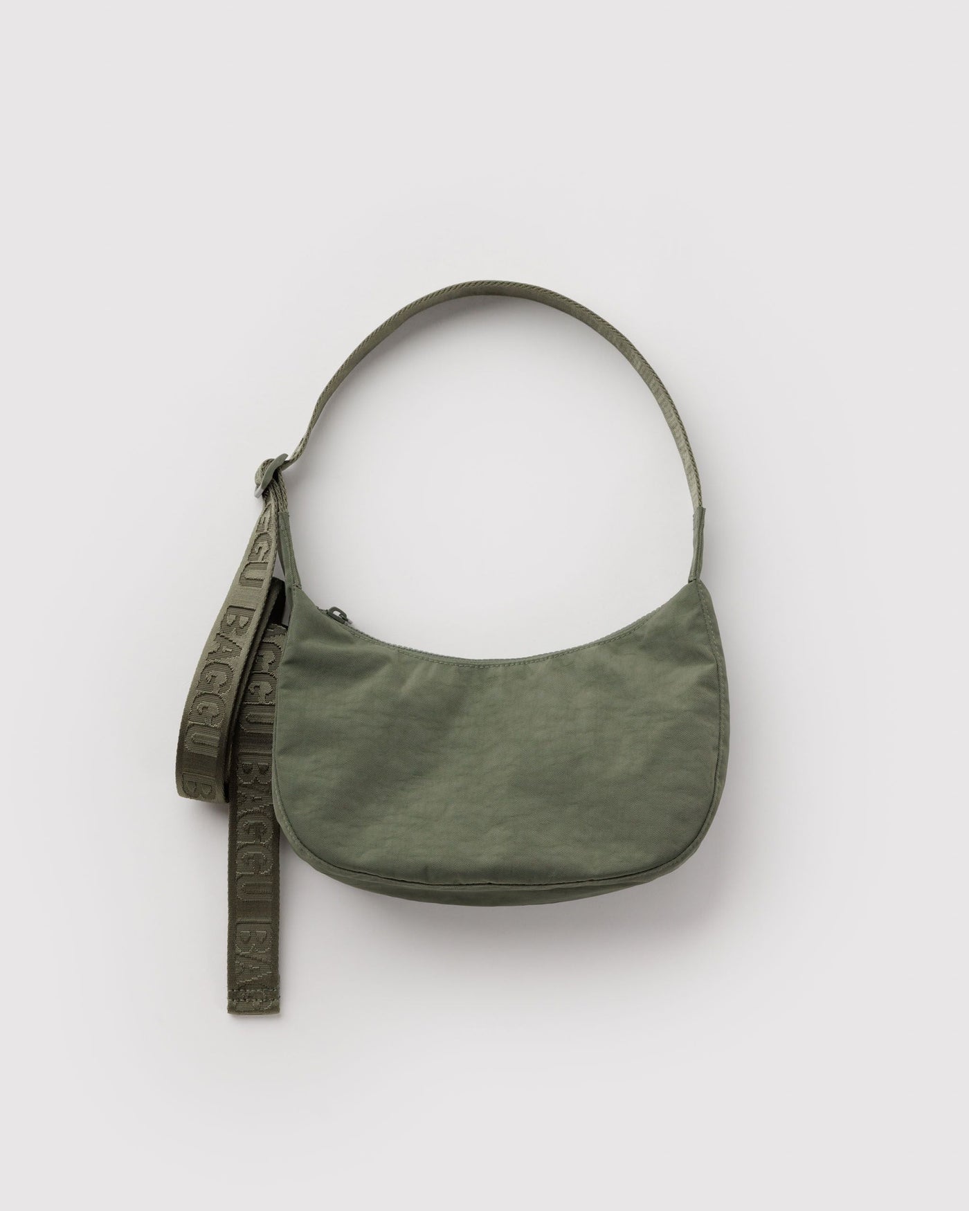 Small Nylon Crescent Bag J1