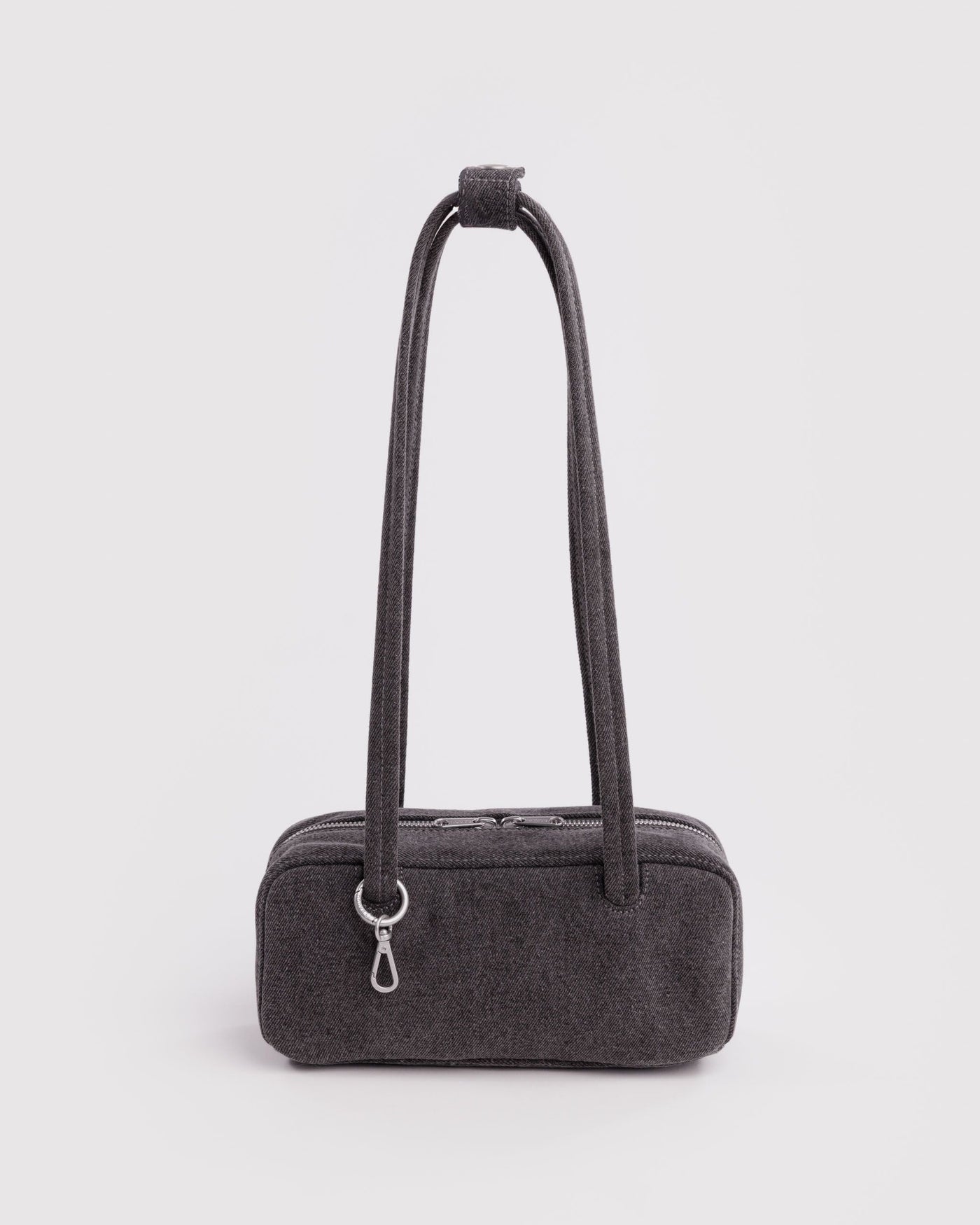Small Denim Bowler Bag B9