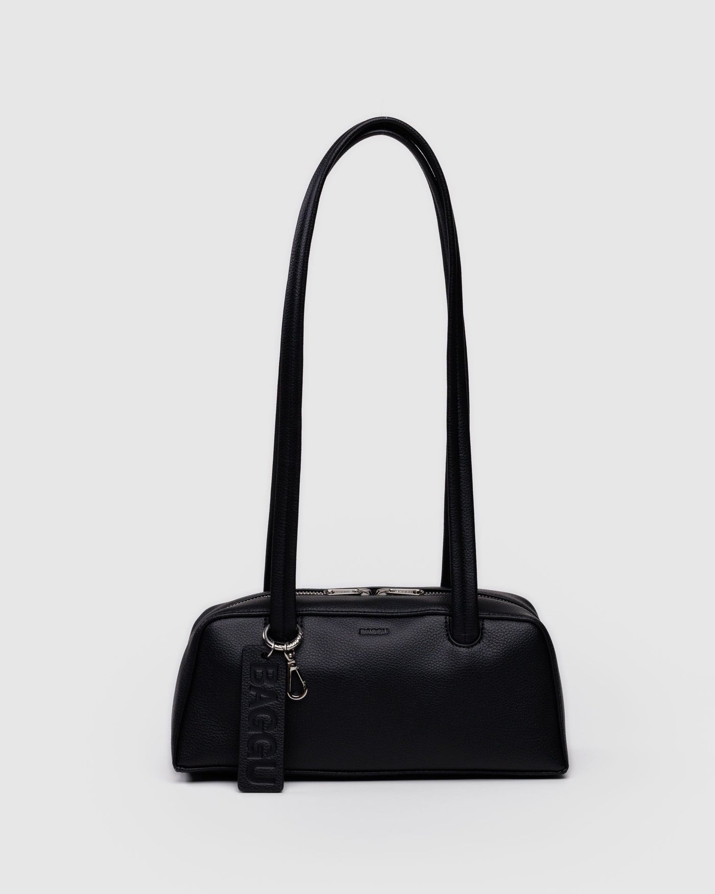 Small Recycled Leather Bowler Bag E5