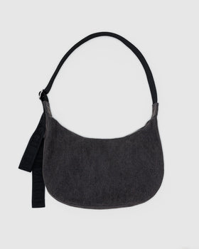 Medium Denim Crescent Bag F7