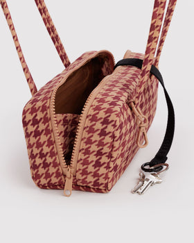 Small Nylon Bowler Bag O5