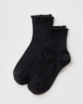Lettuce Edge Sock Set of 2 A5