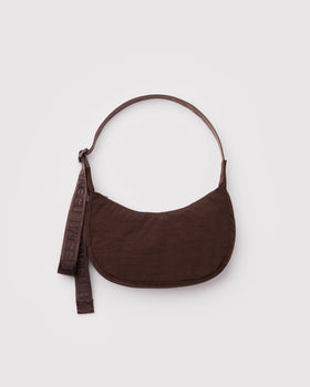 Small Nylon Crescent Bag J1