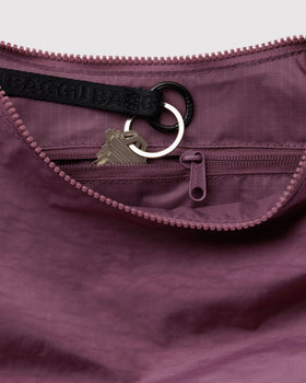 Medium Nylon Crescent Bag Z9