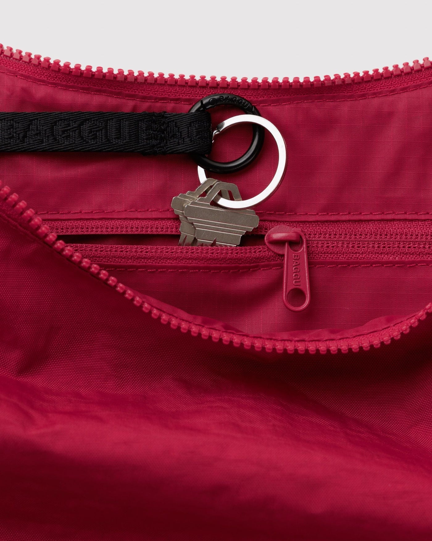 Medium Nylon Crescent Bag Z9