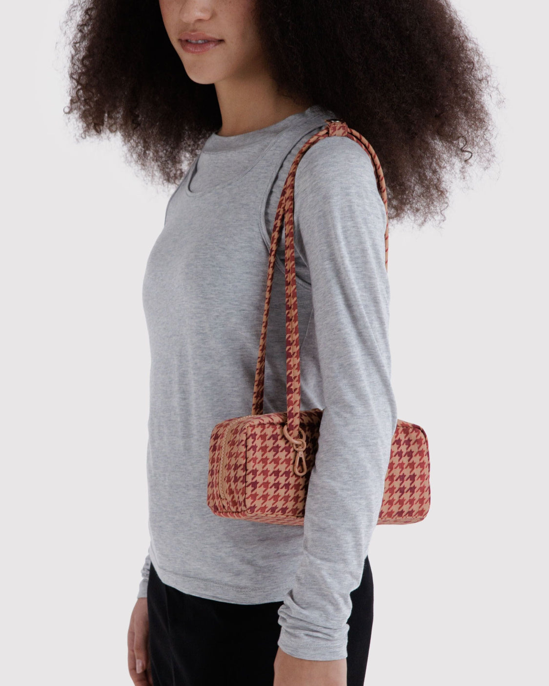 Small Nylon Bowler Bag O5
