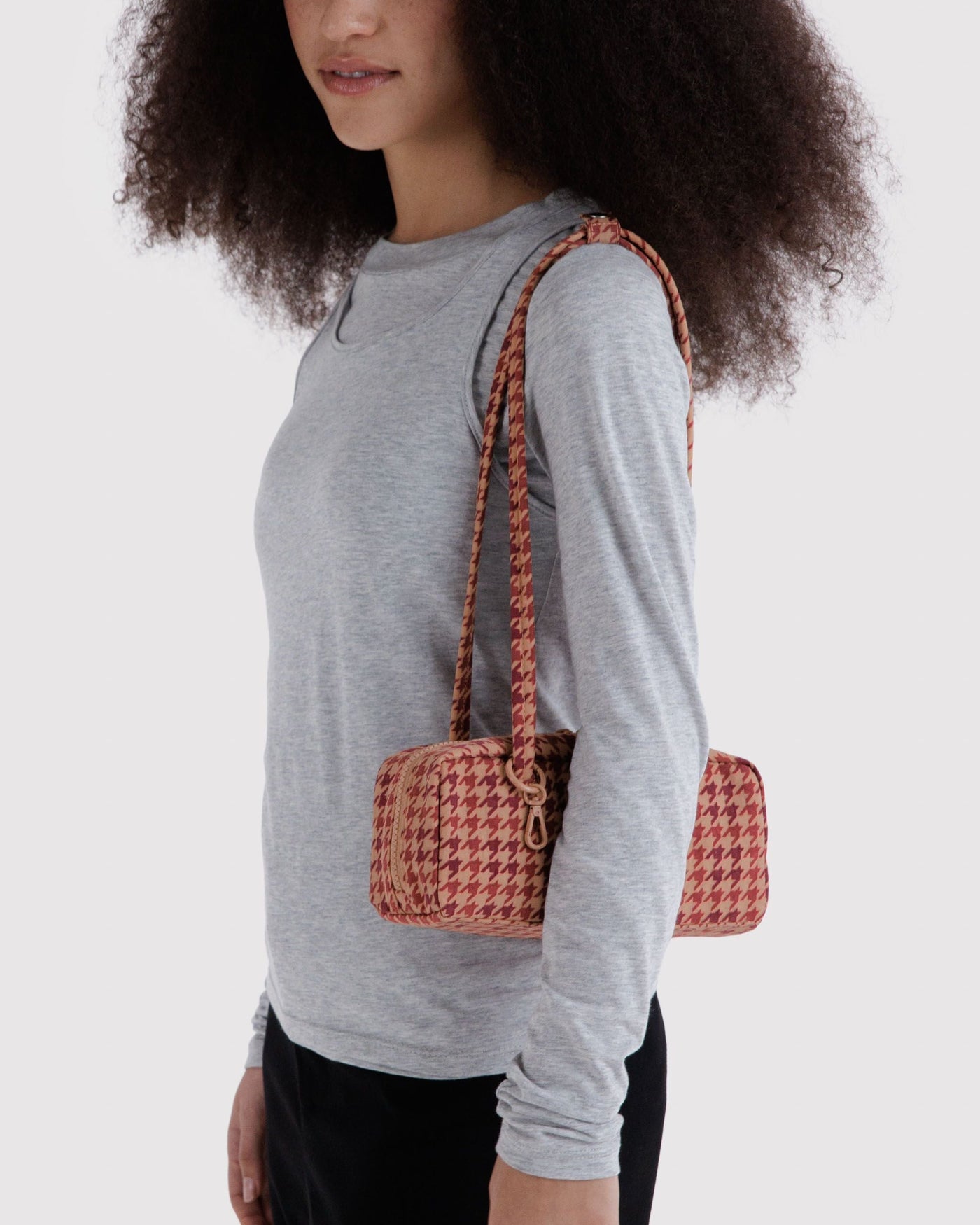Small Nylon Bowler Bag O5