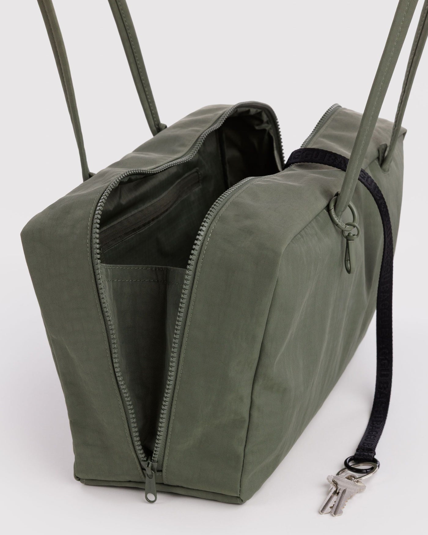 Medium Nylon Bowler Bag S3