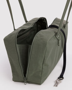 Medium Nylon Bowler Bag S3