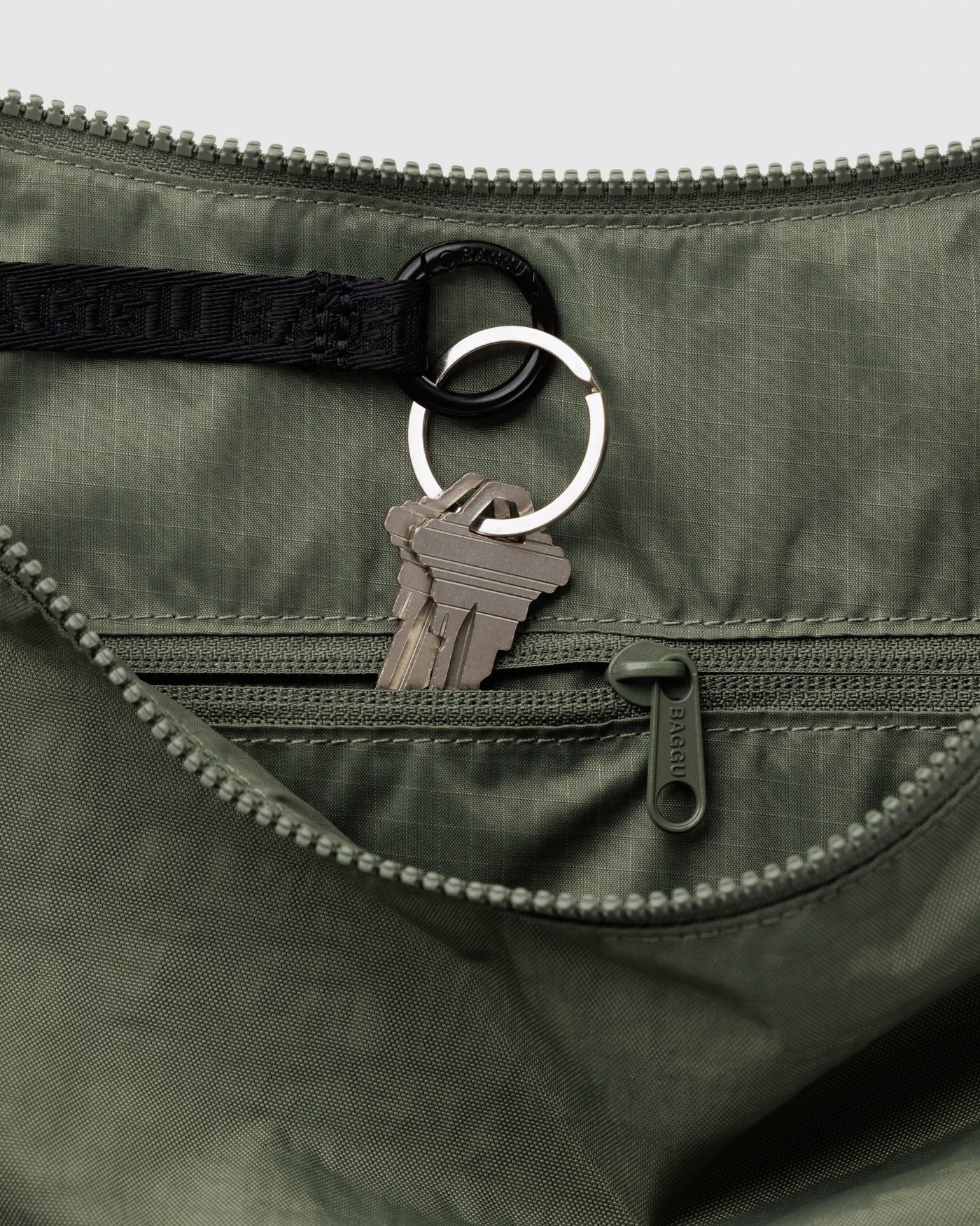 Large Nylon Crescent Bag L9