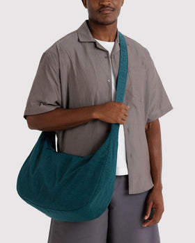 Large Nylon Crescent Bag L9