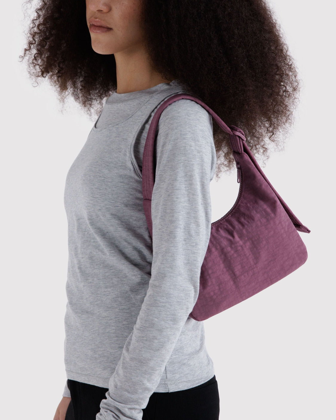 Mini Nylon Shoulder Bag J7