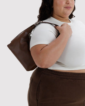 Mini Recycled Leather Shoulder Bag Q4