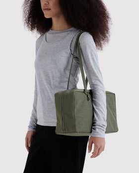 Medium Nylon Bowler Bag S3