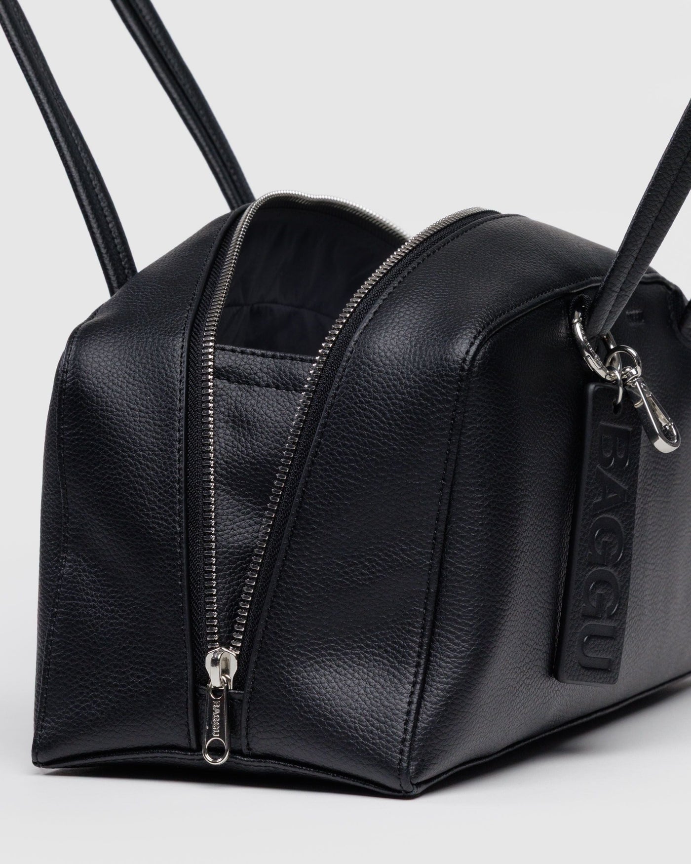 Recycled Leather Bowler Bag H2