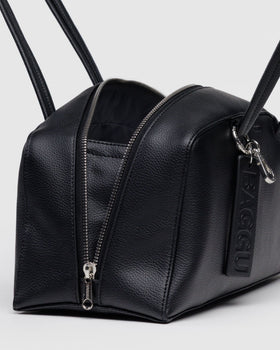 Recycled Leather Bowler Bag H2