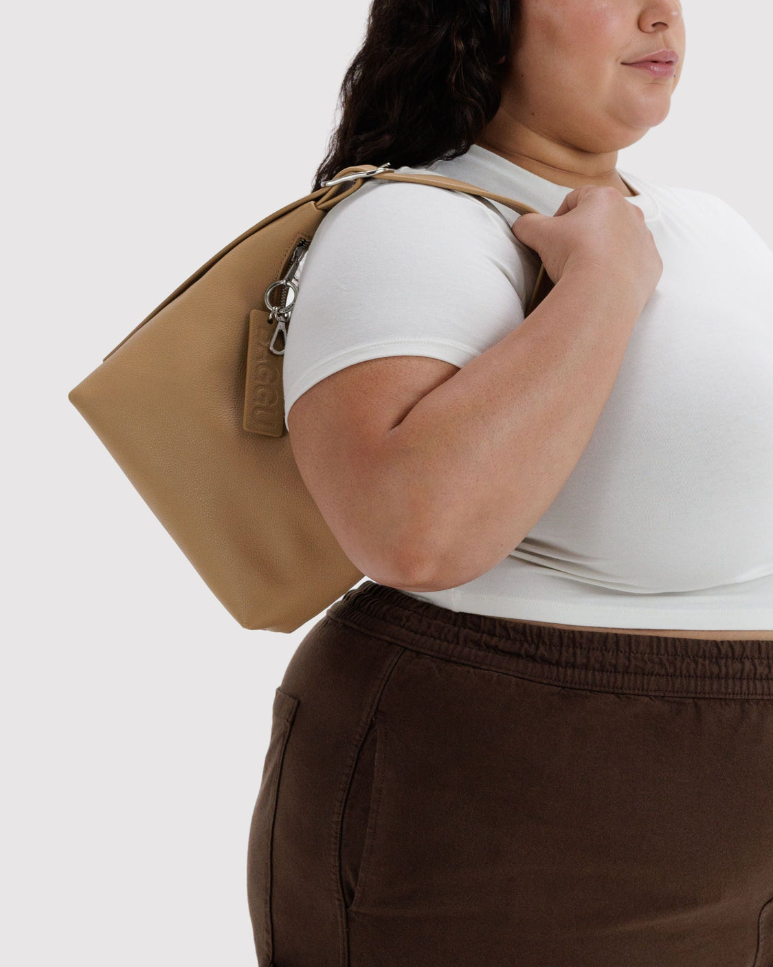 Mini Recycled Leather Shoulder Bag Q4