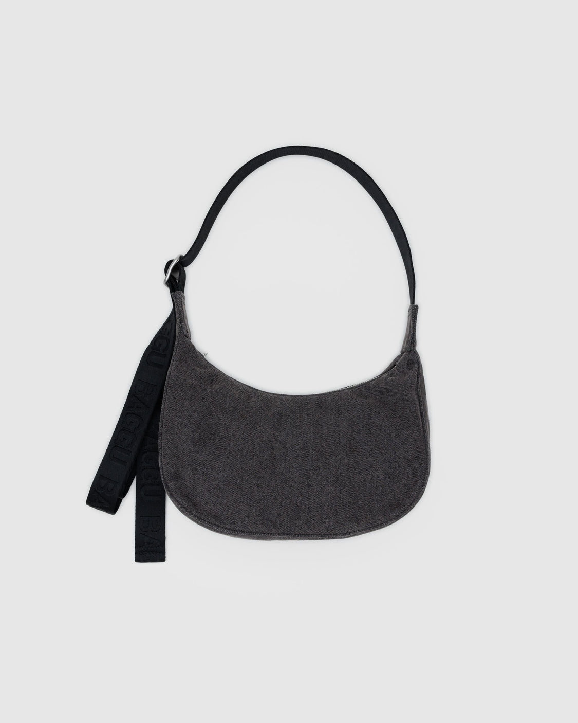 Small Denim Crescent Bag C3