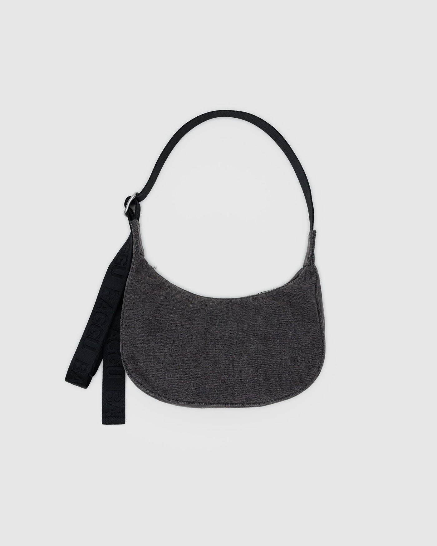 Small Denim Crescent Bag C3