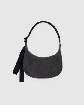 Small Denim Crescent Bag C3