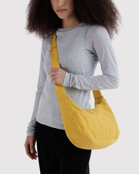 Medium Nylon Crescent Bag Z9