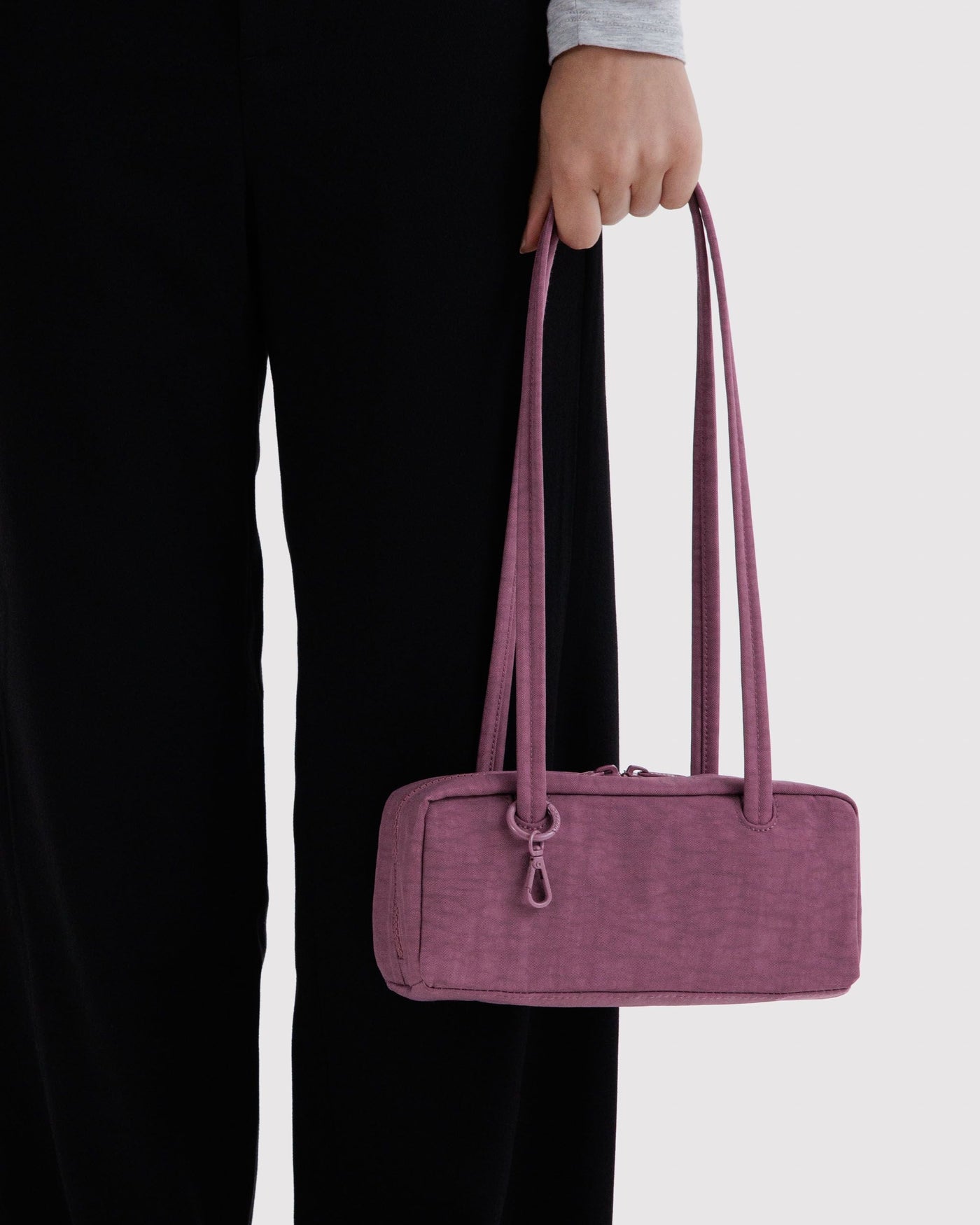 Small Nylon Bowler Bag O5