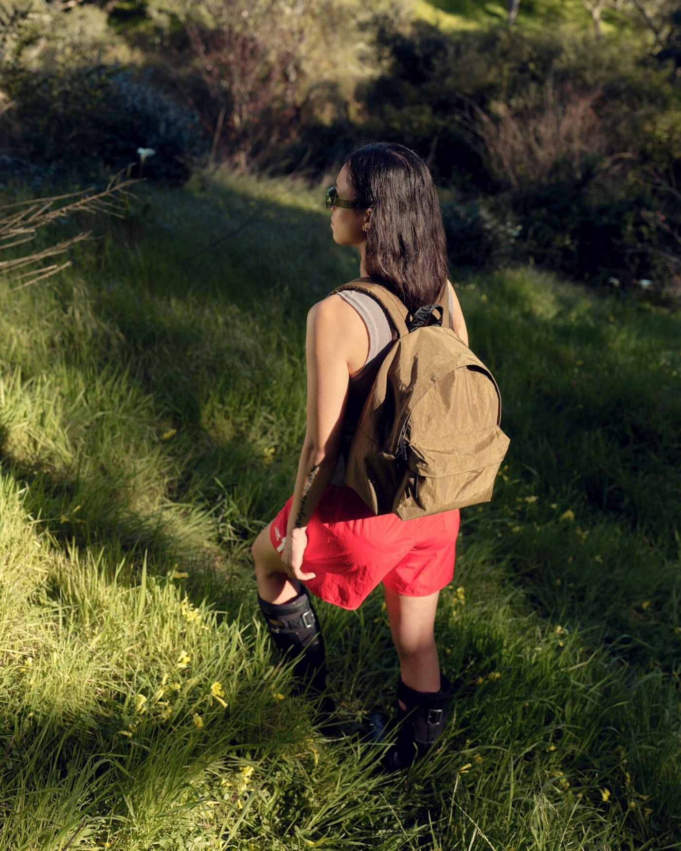 Medium Nylon Backpack C4